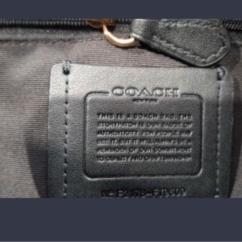 SOLD- Authentic Coach Brown Tote Bag - excellent condition - Picture 7 of 8